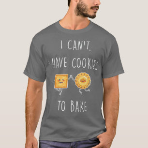 mannen vrouw die bakkerij bakker hobby eten cakes t-shirt