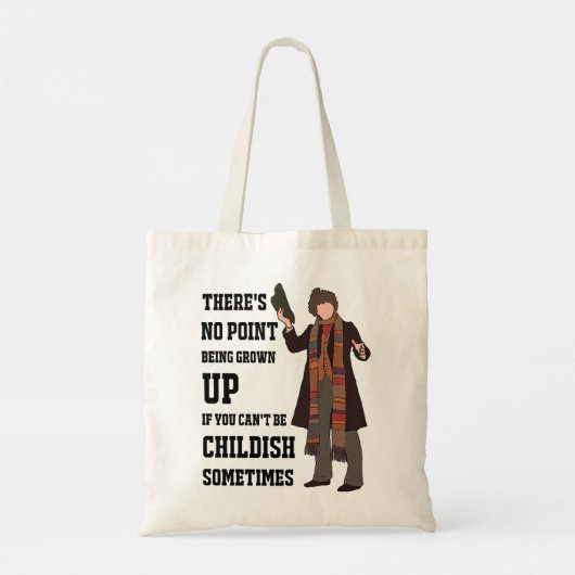 Mannen vrouw Doctor Tom Movie Baker Funny Mannen F Tote Bag (Achterkant)