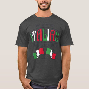 Mannen vrouw is Italiaans niets wat mij iets kan T-shirt