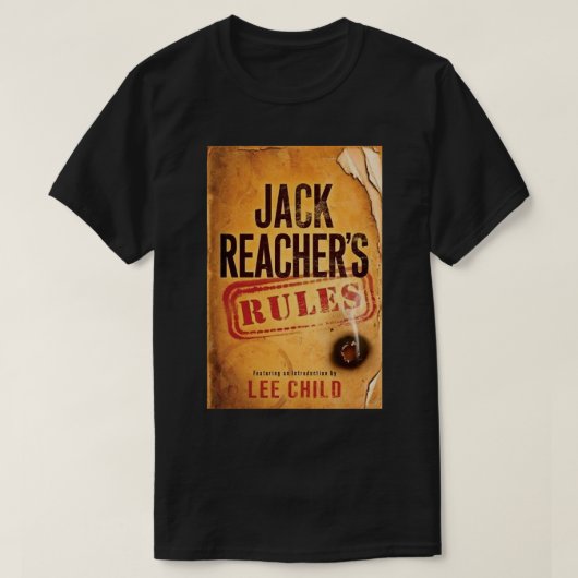 Mannen vrouw Reacher zei niets, Jack Reacher Vict T-shirt (Design voorkant)