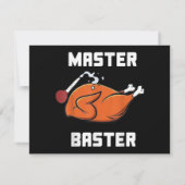 Mannen vrouwelijke hoofdkwartier Funny Turkey Bast (Achterkant)