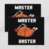 Mannen vrouwelijke hoofdkwartier Funny Turkey Bast (Voorkant / Achterkant)