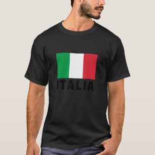 Mannen Vrouwelijke jongens  Italië Vlag Graphi T-shirt