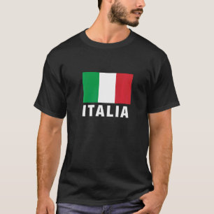 Mannen Vrouwelijke jongens  Italië Vlag Graphi T-shirt