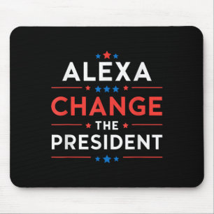 Mannen Vrouwen Alexa Verander het President Funny  Muismat