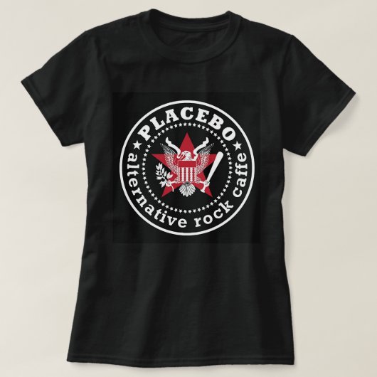 Mannen Vrouwen Ashtray Placebo Heart T-shirt (Design voorkant)