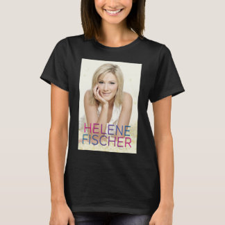 Mannen Vrouwen beroemd Helene Beauful Fischer-Vrou T-shirt