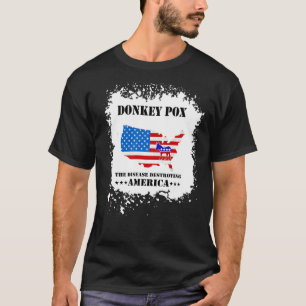 Mannen Vrouwen borstpokken de ziekte die Amerika v T-shirt