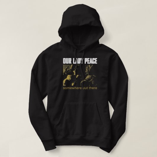 Mannen vrouwen die de film van onze Lady Peace gev Hoodie (Design voorkant)