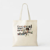 Mannen Vrouwen Elk echt verhaal grappige Mannen Tote Bag (Achterkant)