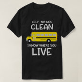 Mannen Vrouwen Funny for Yellow School Bus Driver  T-shirt (Design voorkant)