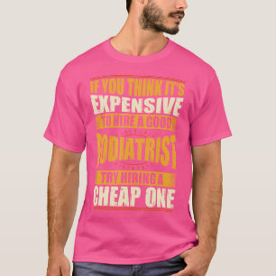 Mannen Vrouwen Grappig Podiatrist Shirten Doctor P T-shirt