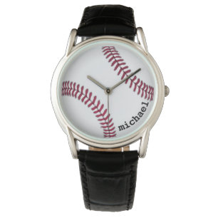 Mannen Vrouwen Honkbal Horloge Gepersonaliseerd Ca