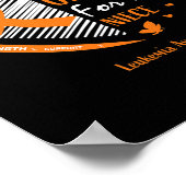 Mannen Vrouwen Ik Draag Sinaasappel voor mijn nich Poster (Hoek)