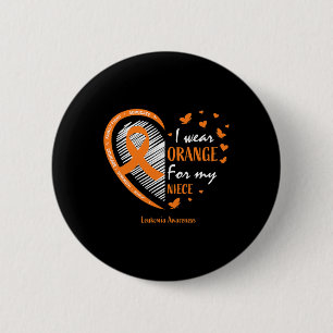 Mannen Vrouwen Ik Draag Sinaasappel voor mijn nich Ronde Button 5,7 Cm
