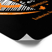 Mannen vrouwen Ik Draag Sinaasappel voor mijn peet Poster (Hoek)