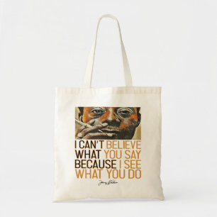 Mannen vrouwen James Baldwin schetst filmfans Tote Bag