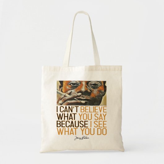 Mannen vrouwen James Baldwin schetst filmfans Tote Bag (Voorkant)