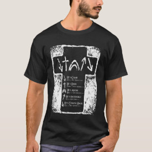 Mannen Vrouwen Jezus is Koning Christelijk Geloof T-shirt