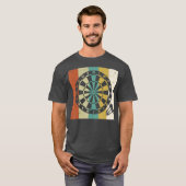 Mannen vrouwen Kinder -  darting team T-shirt (Voorkant volledig)