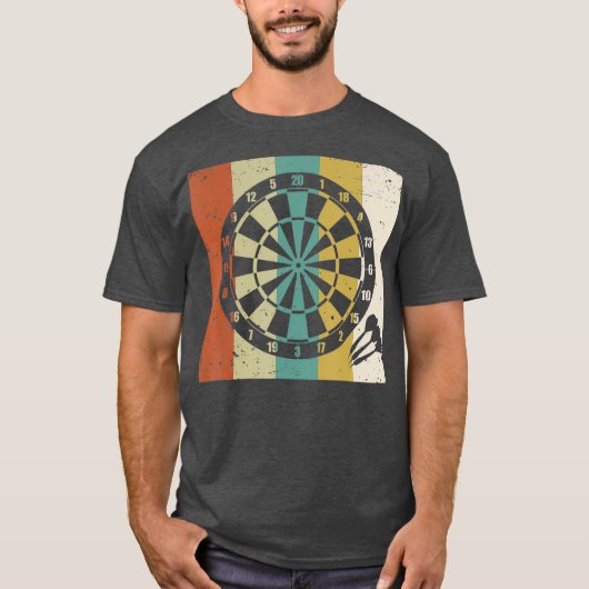 Mannen vrouwen Kinder -  darting team T-shirt (Voorkant)