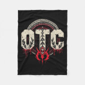 Mannen Vrouwen Kinder OTC Bloedlijn Roman Wrestlin Fleece Deken (Voorkant)