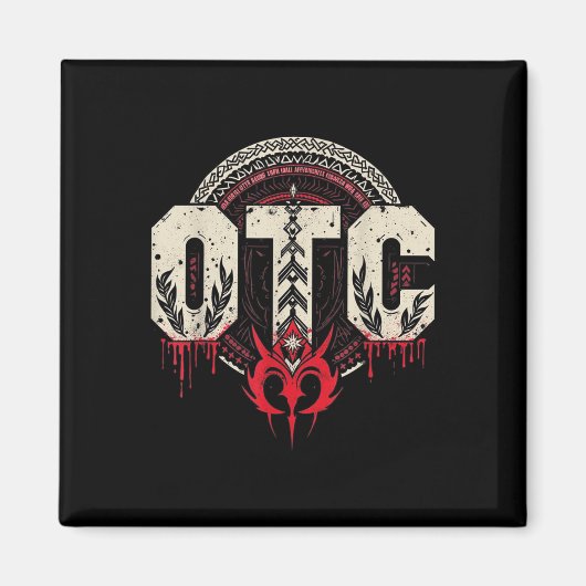 Mannen Vrouwen Kinder OTC Bloedlijn Roman Wrestlin Magneet (Voorkant)