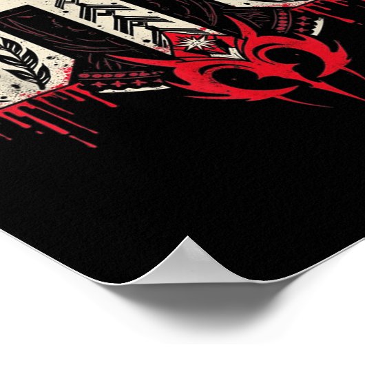 Mannen Vrouwen Kinder OTC Bloedlijn Roman Wrestlin Poster (Hoek)