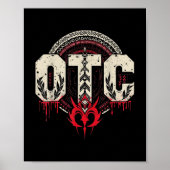 Mannen Vrouwen Kinder OTC Bloedlijn Roman Wrestlin Poster (Voorkant)