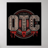 Mannen Vrouwen Kinder OTC Bloedlijn Wrestling Roma Poster (Voorkant)