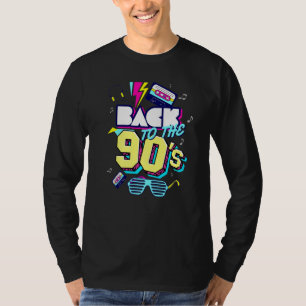 Mannen vrouwen Kinder Retro terug naar 90s Grafis T-shirt