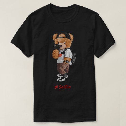 Mannen vrouwen Kinder Teddy Bear Grafische Design  T-shirt (Design voorkant)