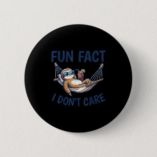 Mannen vrouwen kinderen grappige humor luie luiaar ronde button 5,7 cm