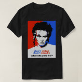 Mannen Vrouwen Mannelijke Adam Singer Ant Songwrit T-shirt (Design voorkant)