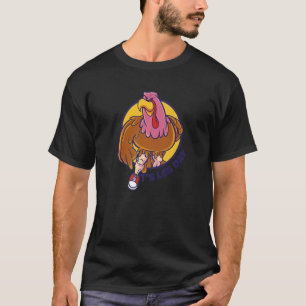 Mannen Vrouwen oefenen een poot dag uit Gym Rat Gr T-shirt