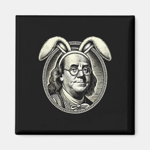 Mannen Vrouwen  Paashaas Kostuum Benjamin Fr Magneet