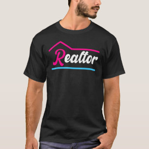 Mannen Vrouwen Realtor Real Estate Agent Broker Re T-shirt