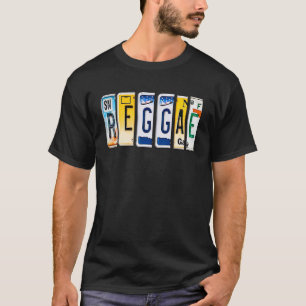 Mannen Vrouwen Reggae Kleding Reggae Jamaica Souve T-shirt