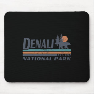 Mannen Vrouwen Retro Denali National Park Bergen W Muismat