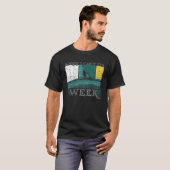 Mannen vrouwen Sorry Ik cant zijn week  Shark St T-shirt (Voorkant volledig)