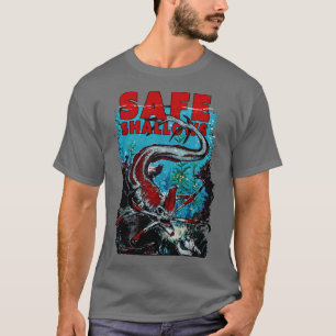 Mannen Vrouwen Subnautica Video Game Safe Shallows T-shirt