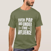 Mannen & Vrouwen T-shirt over par (Voorkant)