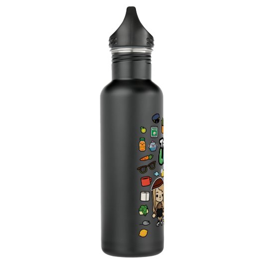 Mannen vrouwen Toca App Development Boca Studio Fu Waterfles (Links)