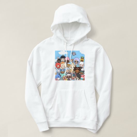 Mannen Vrouwen Toca kind Boca vriendschappelijke a Hoodie (Design voorkant)