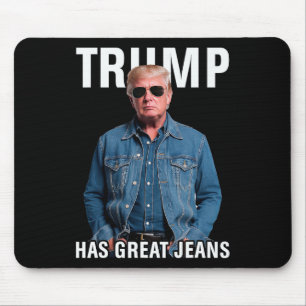 Mannen Vrouwen Trump Heeft Grote Broek Grappige Me Muismat