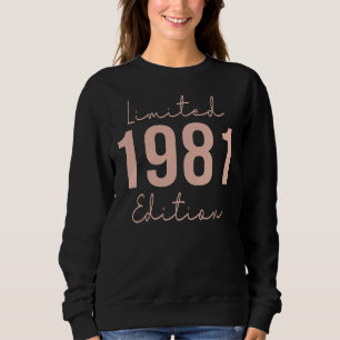 Mannen vrouwen Vintage 1981 geboren in 1981 Trui