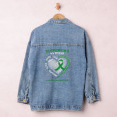 Mannen Vrouwen Vriend Nierziekte Awareness Gift Denim Jacket (Hangar)