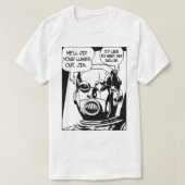 Mannen vrouwen waarschuwen kunst zevon cadeaus voo t-shirt (Design voorkant)