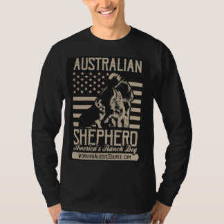 Mannen VS AUssie lange hoes T-shirt