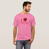 Mannen waar ik van hou t-shirt (Voorkant volledig)